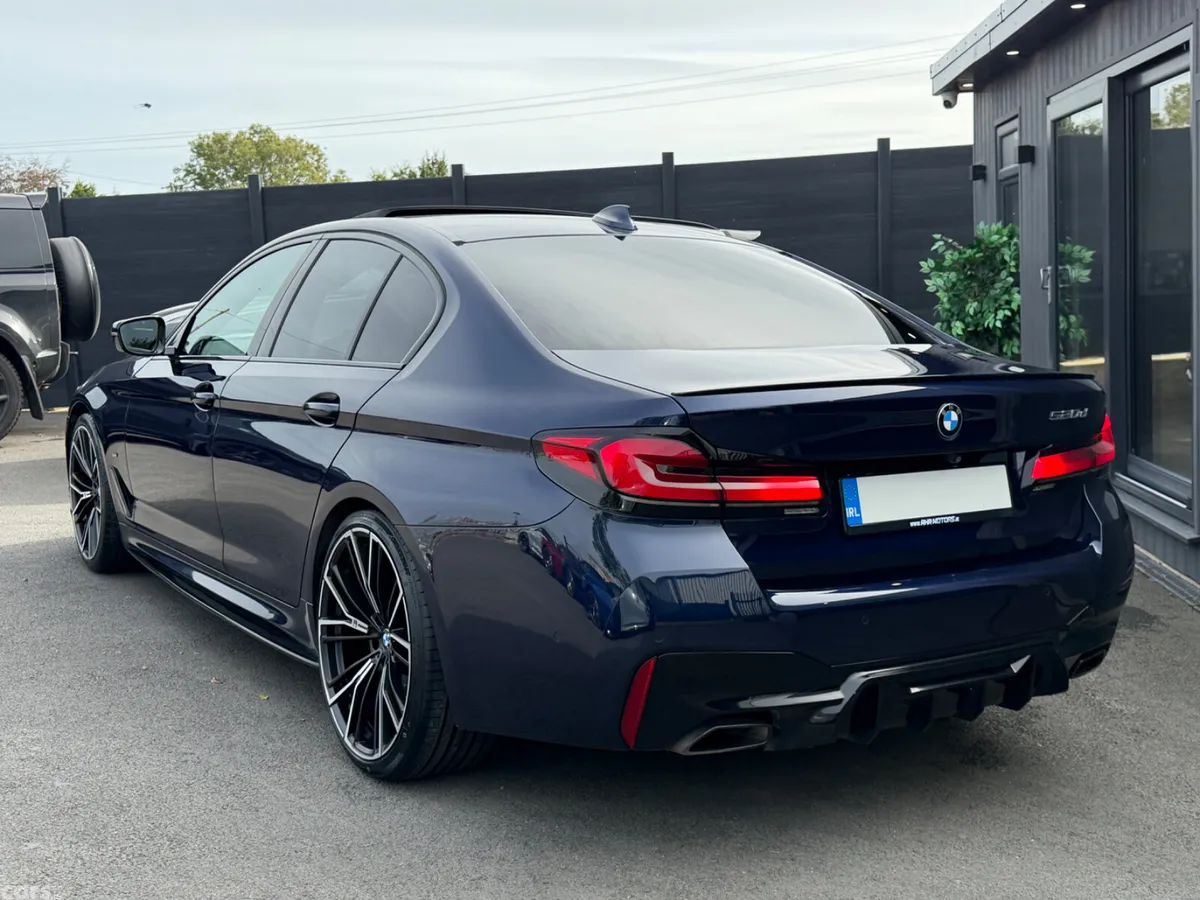 BMW 5-Series Saloon, Diesel, 2021, Blue