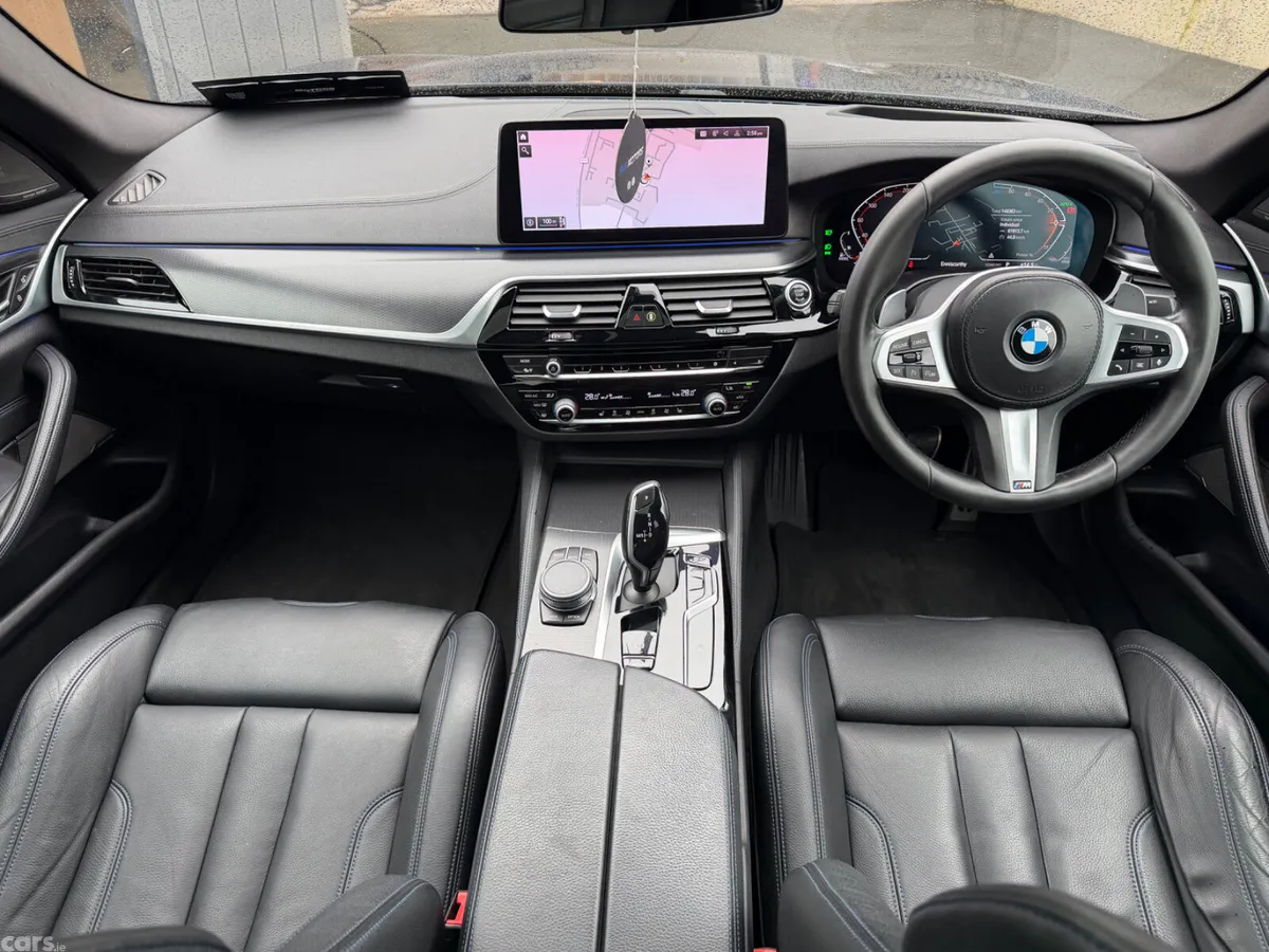 BMW 5-Series Saloon, Diesel, 2021, Blue