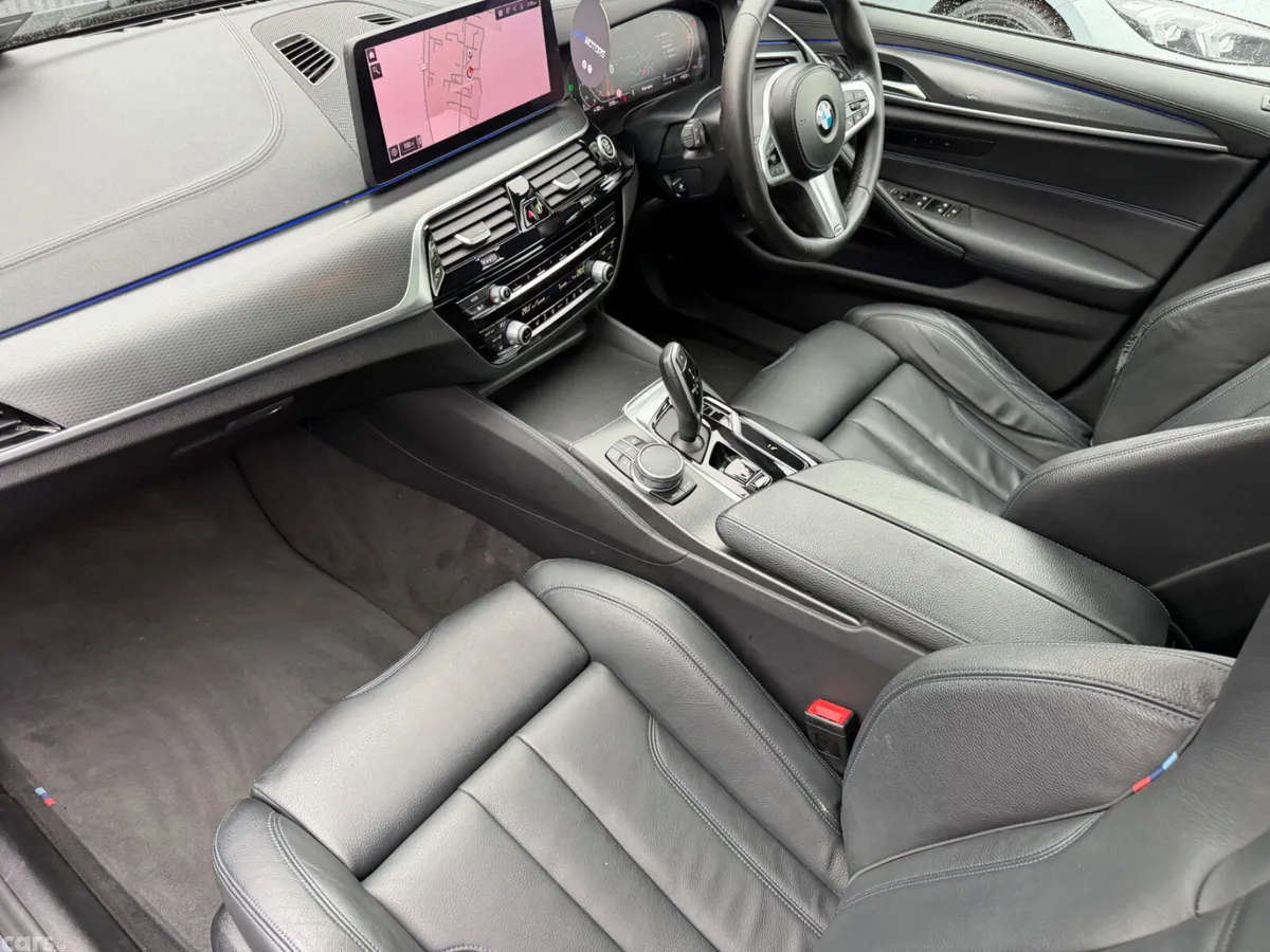 BMW 5-Series Saloon, Diesel, 2021, Blue