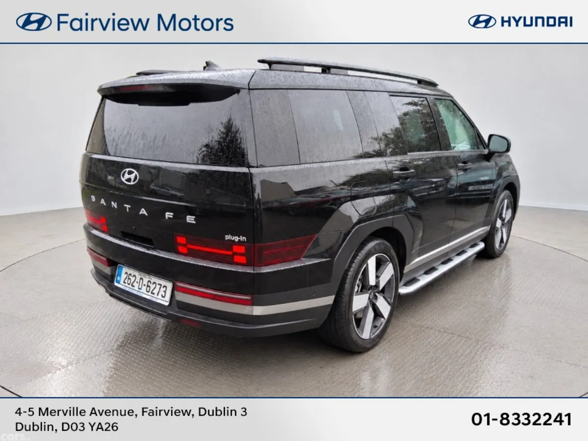Hyundai Santa Fe SUV, Petrol Plug-in Hybrid, 2026, Black