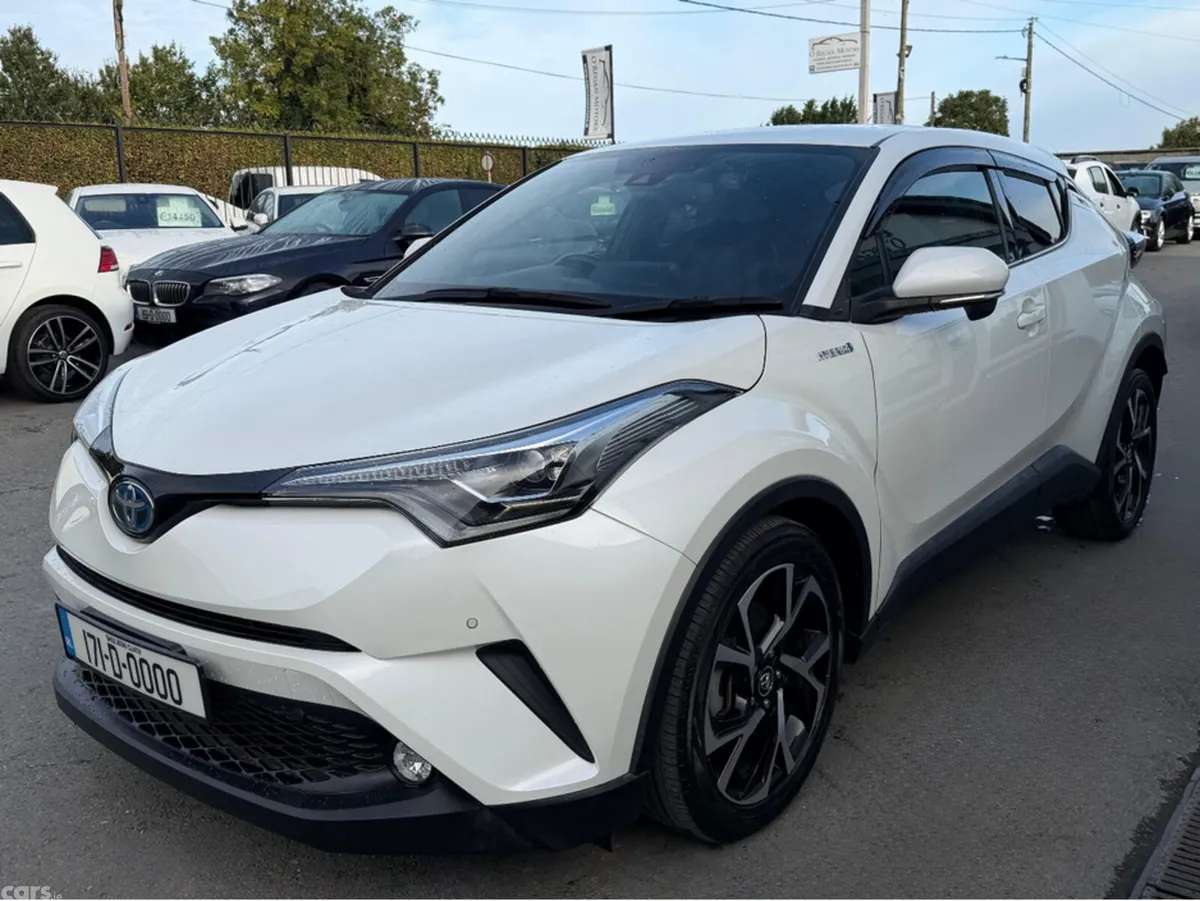 Toyota C-HR Hatchback, Petrol Hybrid, 2017, White