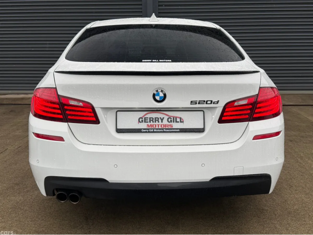 BMW 5-Series Saloon, Diesel, 2015, White