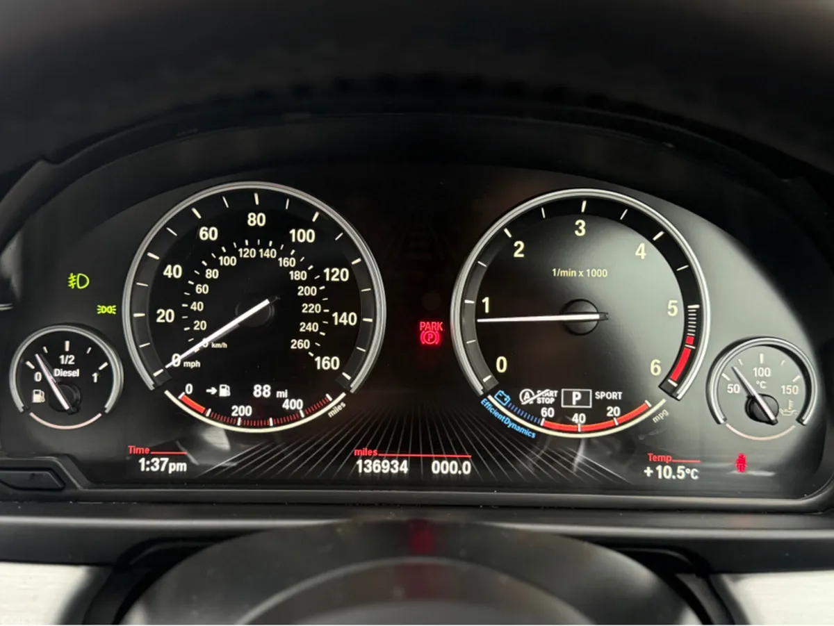 BMW 5-Series Saloon, Diesel, 2015, White