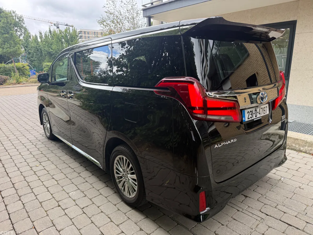 Toyota Alphard MPV, Petrol Hybrid, 2023, Black