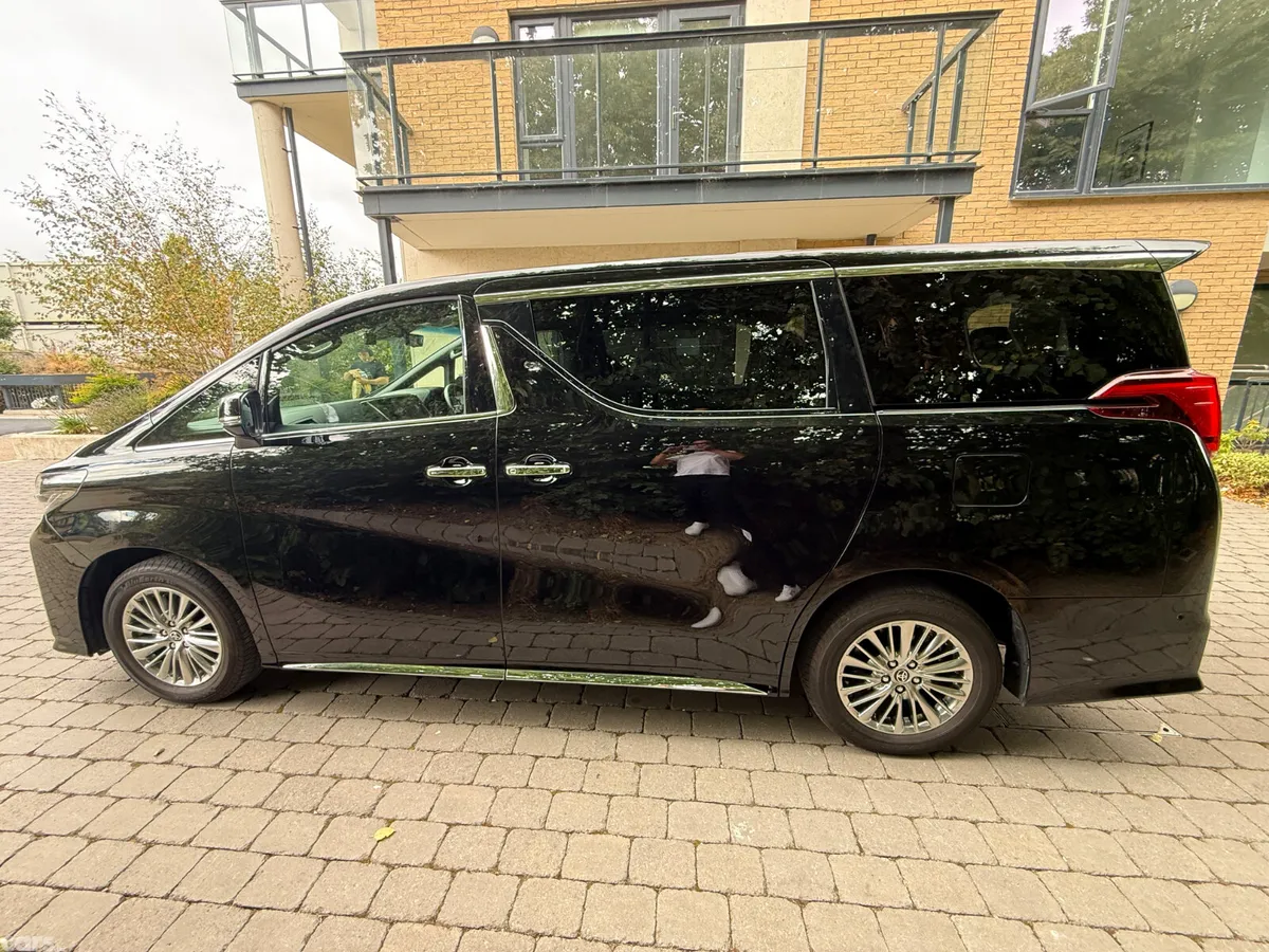 Toyota Alphard MPV, Petrol Hybrid, 2023, Black