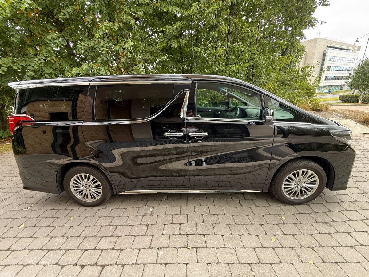 Toyota Alphard MPV, Petrol Hybrid, 2023, Black
