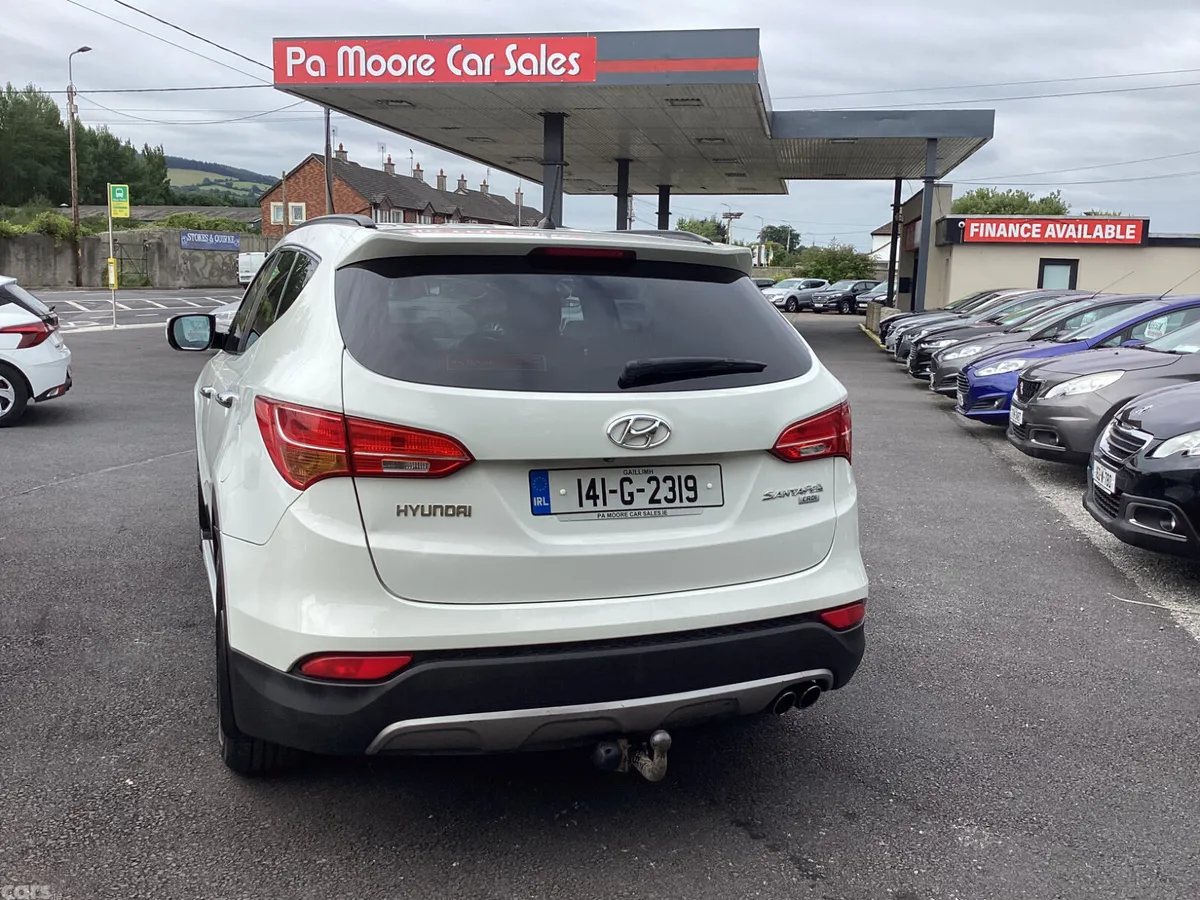 Hyundai Santa Fe SUV, Diesel, 2014, White