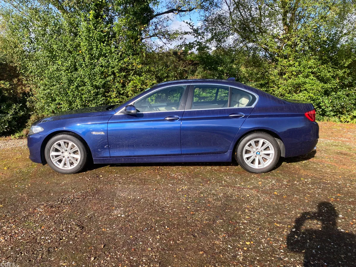 BMW 5-Series Saloon, Diesel, 2016, Blue