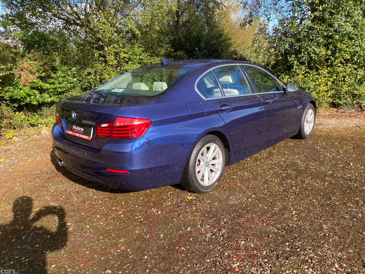 BMW 5-Series Saloon, Diesel, 2016, Blue