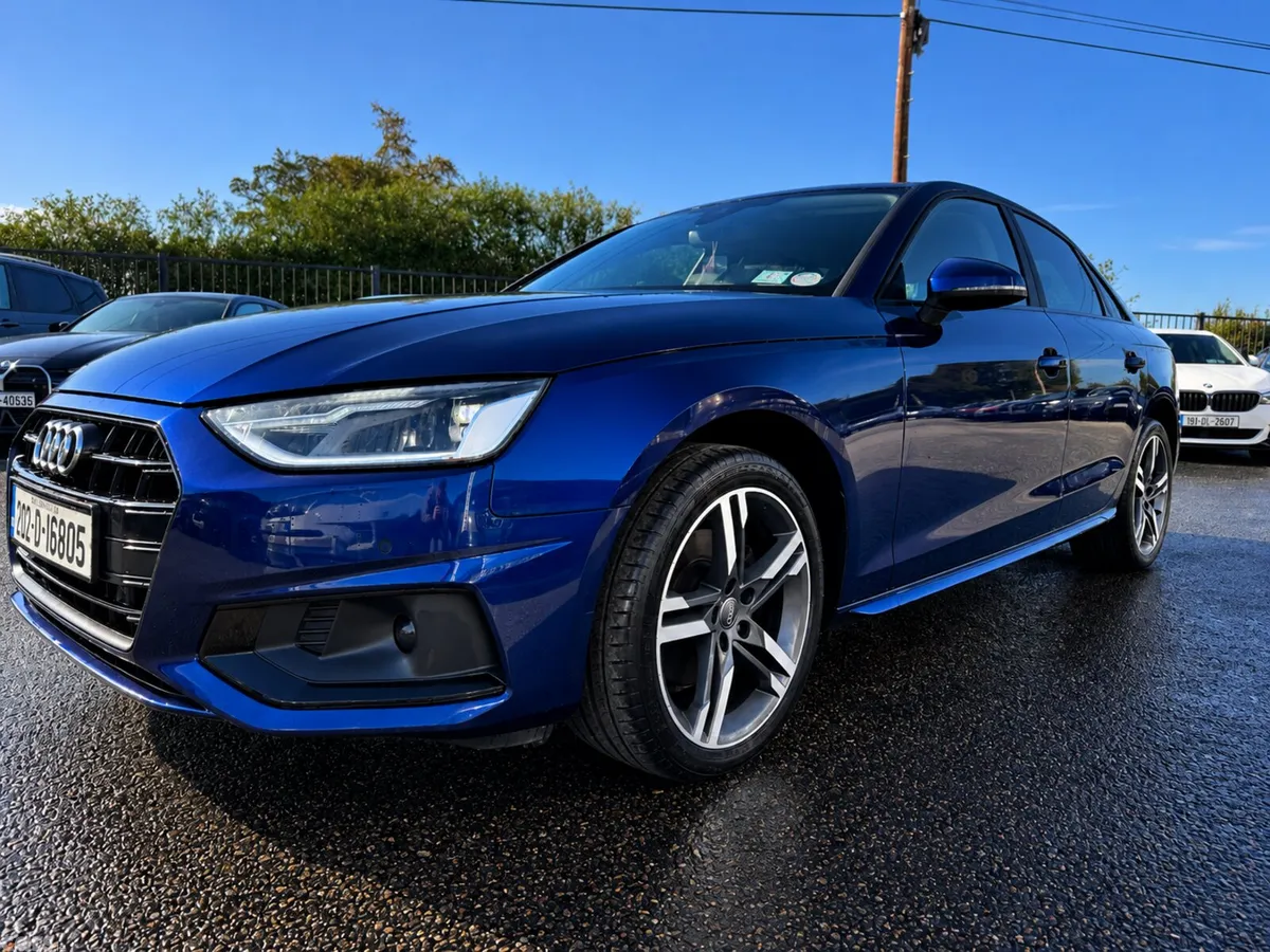 Audi A4 Saloon, Diesel, 2020, Blue
