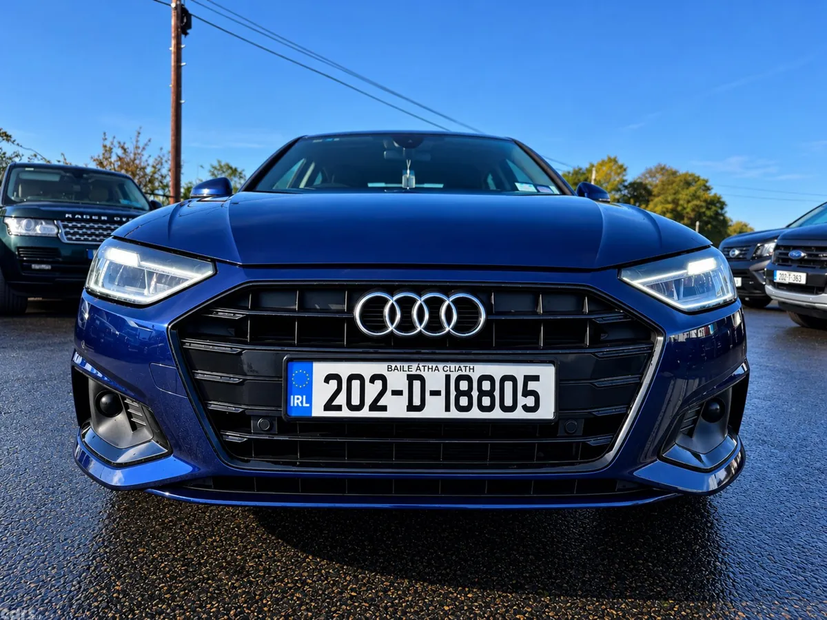 Audi A4 Saloon, Diesel, 2020, Blue