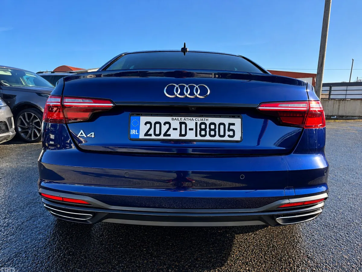 Audi A4 Saloon, Diesel, 2020, Blue