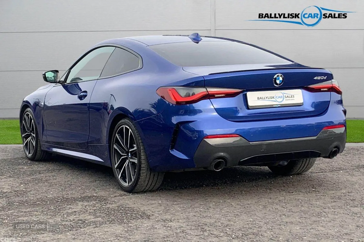 BMW 4-Series Coupe, Diesel, 2021, Blue