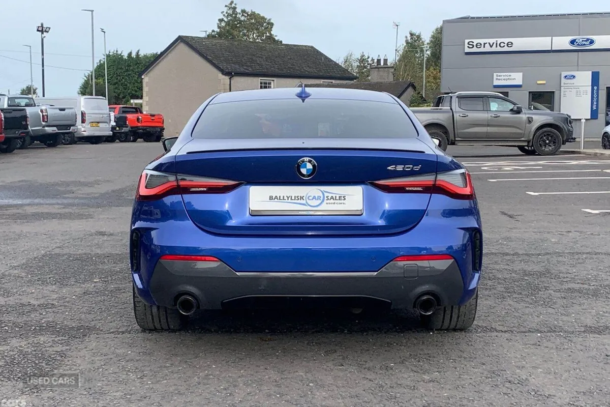 BMW 4-Series Coupe, Diesel, 2021, Blue