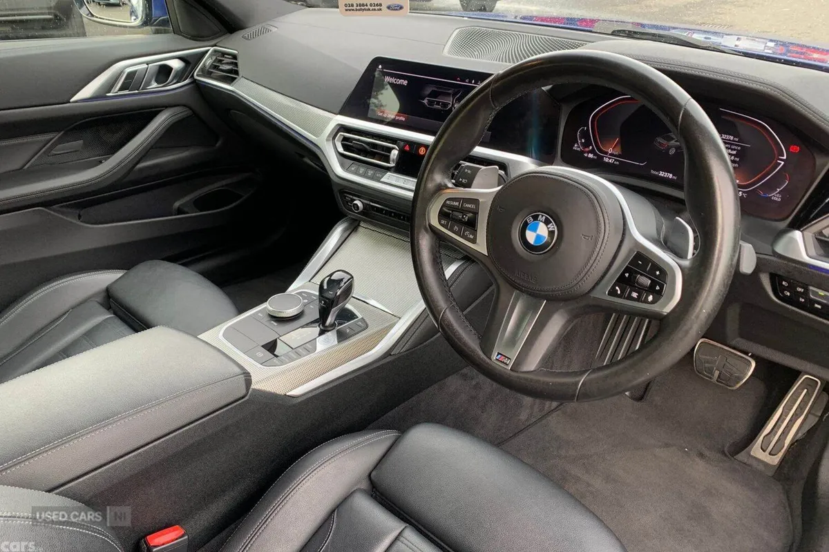 BMW 4-Series Coupe, Diesel, 2021, Blue