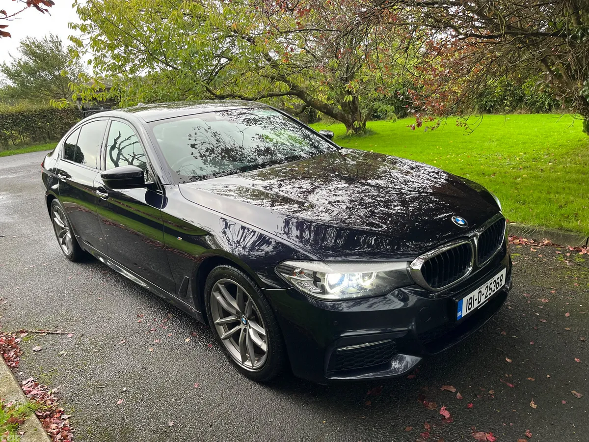 BMW 5-Series Saloon, Diesel, 2018, Black