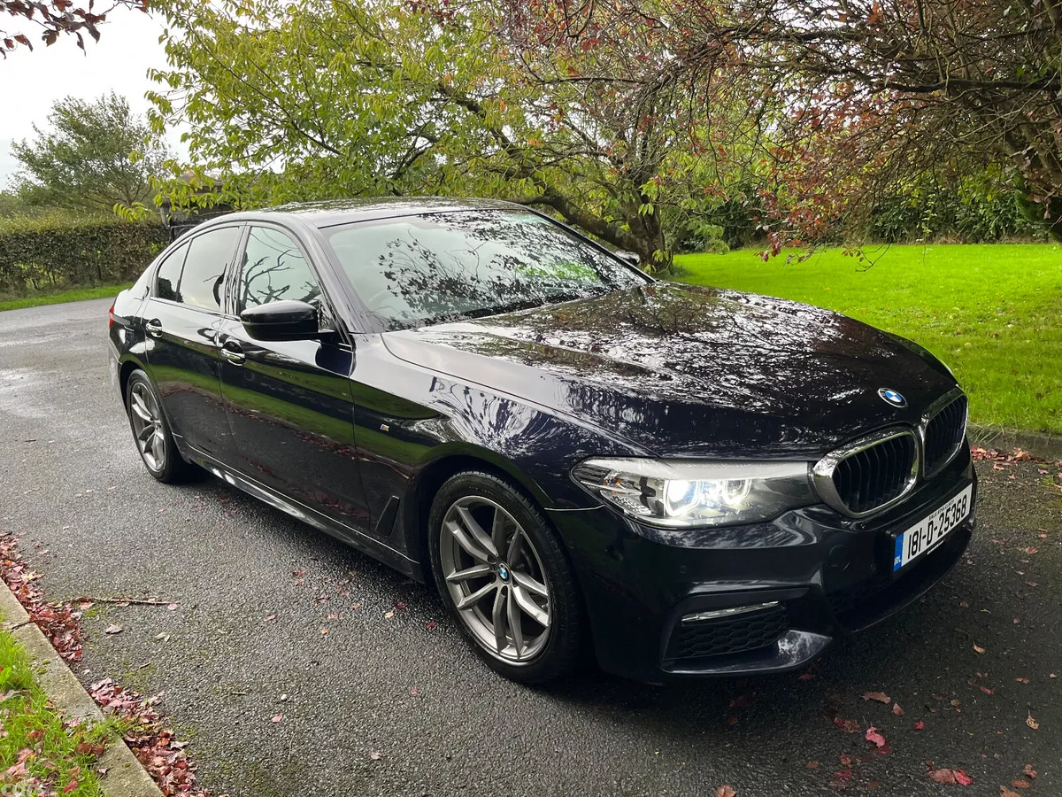 BMW 5-Series Saloon, Diesel, 2018, Black