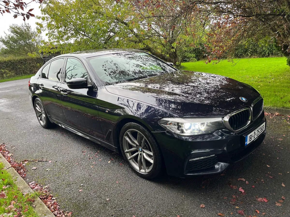 BMW 5-Series Saloon, Diesel, 2018, Black