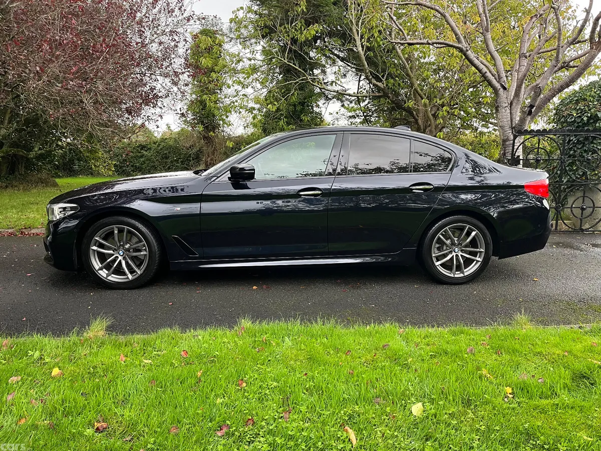 BMW 5-Series Saloon, Diesel, 2018, Black