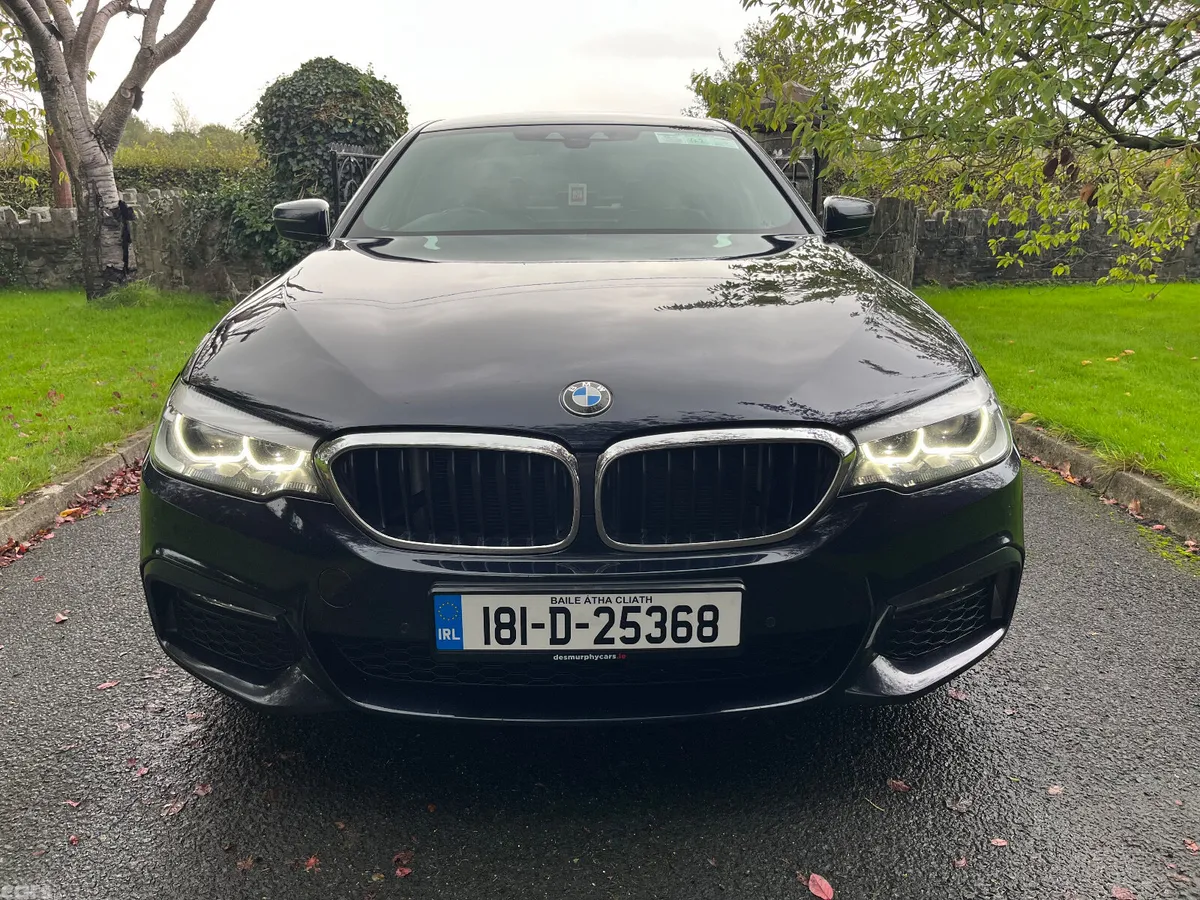BMW 5-Series Saloon, Diesel, 2018, Black