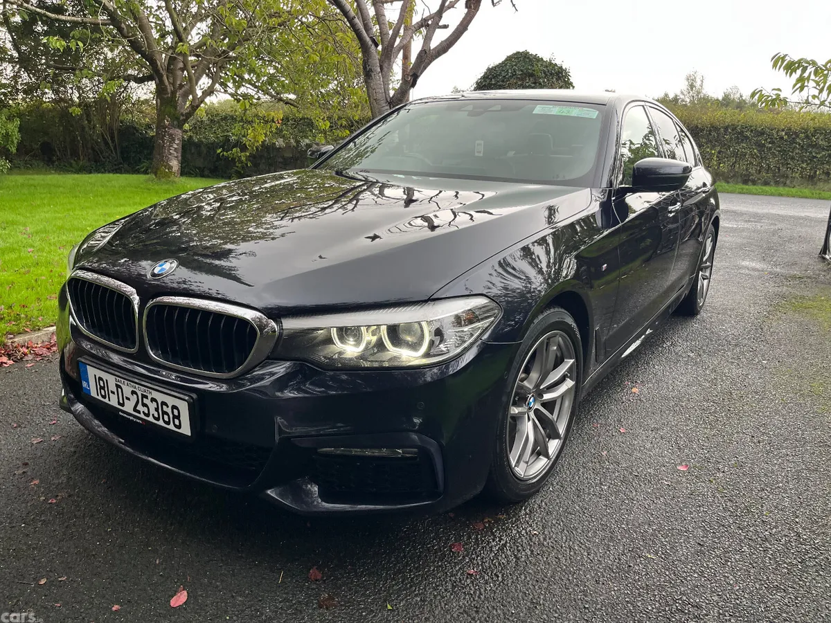 BMW 5-Series Saloon, Diesel, 2018, Black