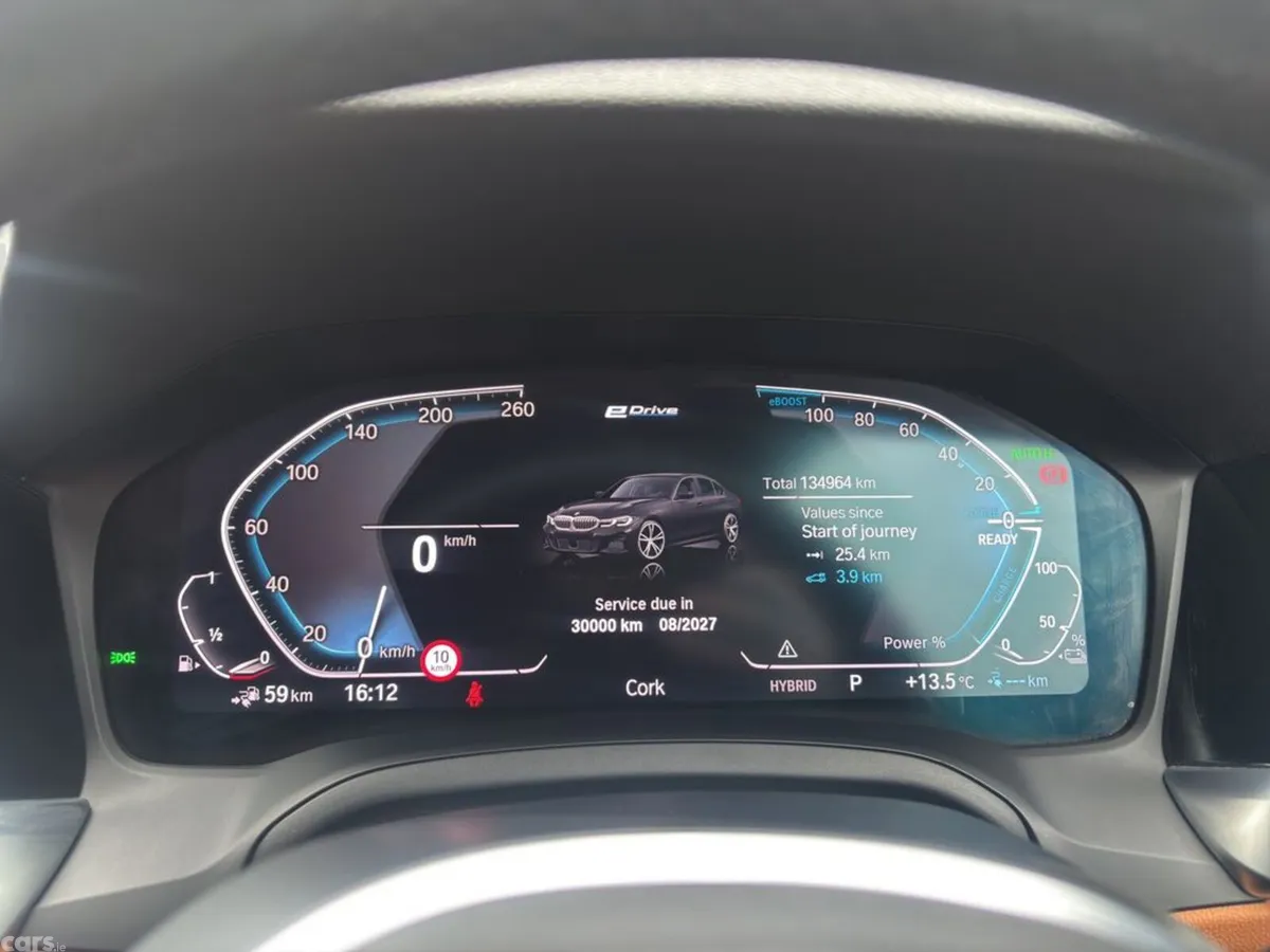 BMW 3-Series Saloon, Petrol Plug-in Hybrid, 2020, Black