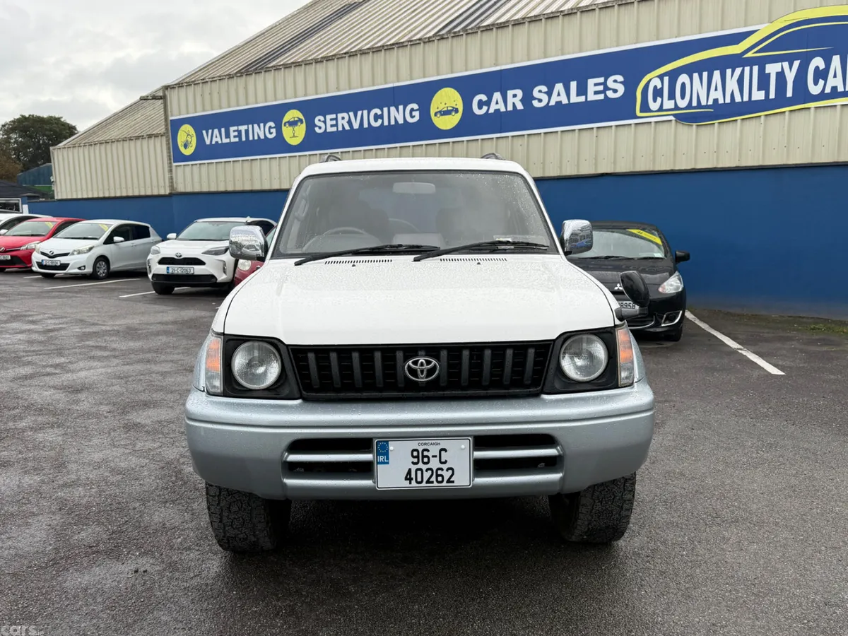 Toyota Land Cruiser SUV, Diesel, 1996, White