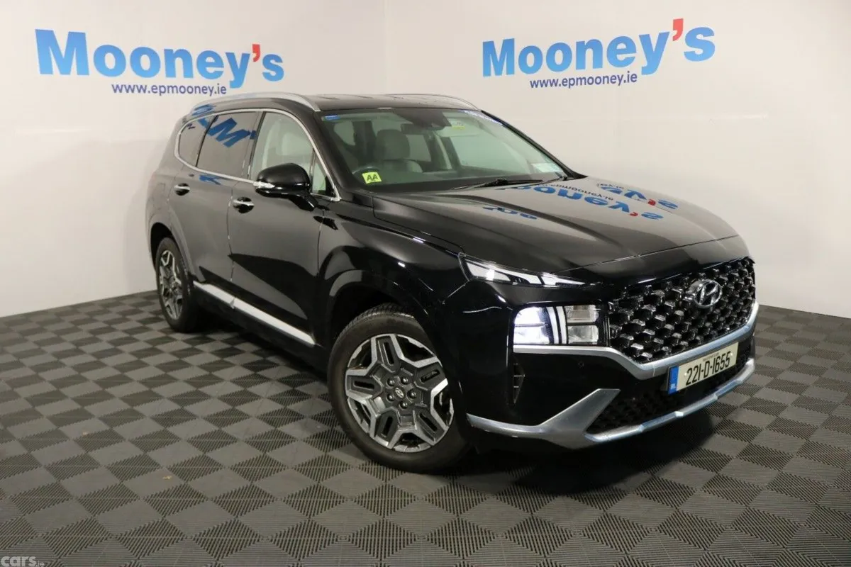 Hyundai Santa Fe SUV, Petrol Plug-in Hybrid, 2022, Black