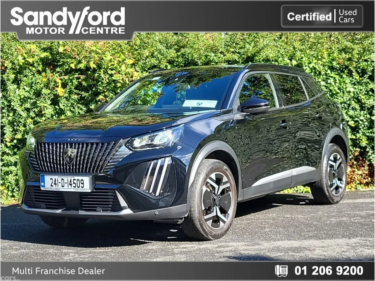 Peugeot 2008 MPV, Petrol, 2024, Black