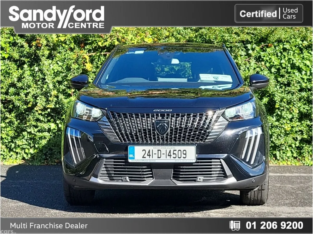 Peugeot 2008 MPV, Petrol, 2024, Black