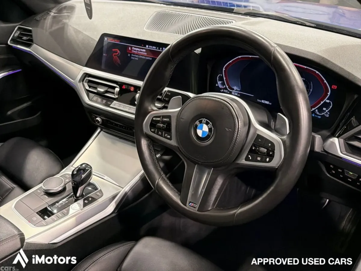 BMW 3-Series Saloon, Petrol Plug-in Hybrid, 2020, Blue