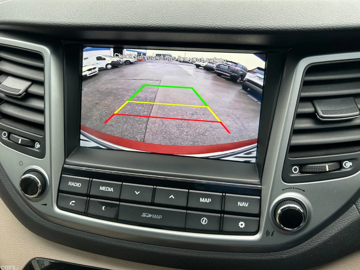 Hyundai Tucson SUV, Diesel, 2017, Red