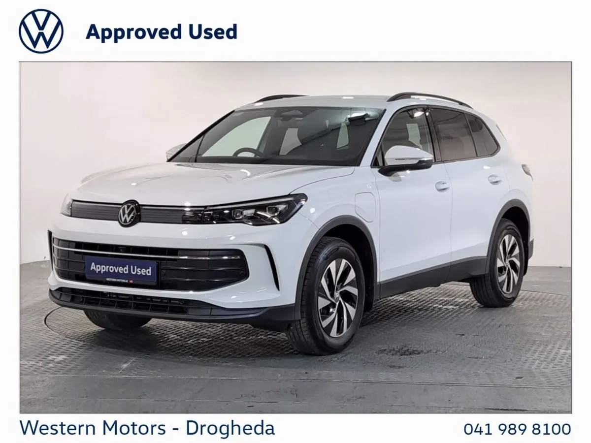 Volkswagen Tiguan SUV, Petrol Plug-in Hybrid, 2026, White