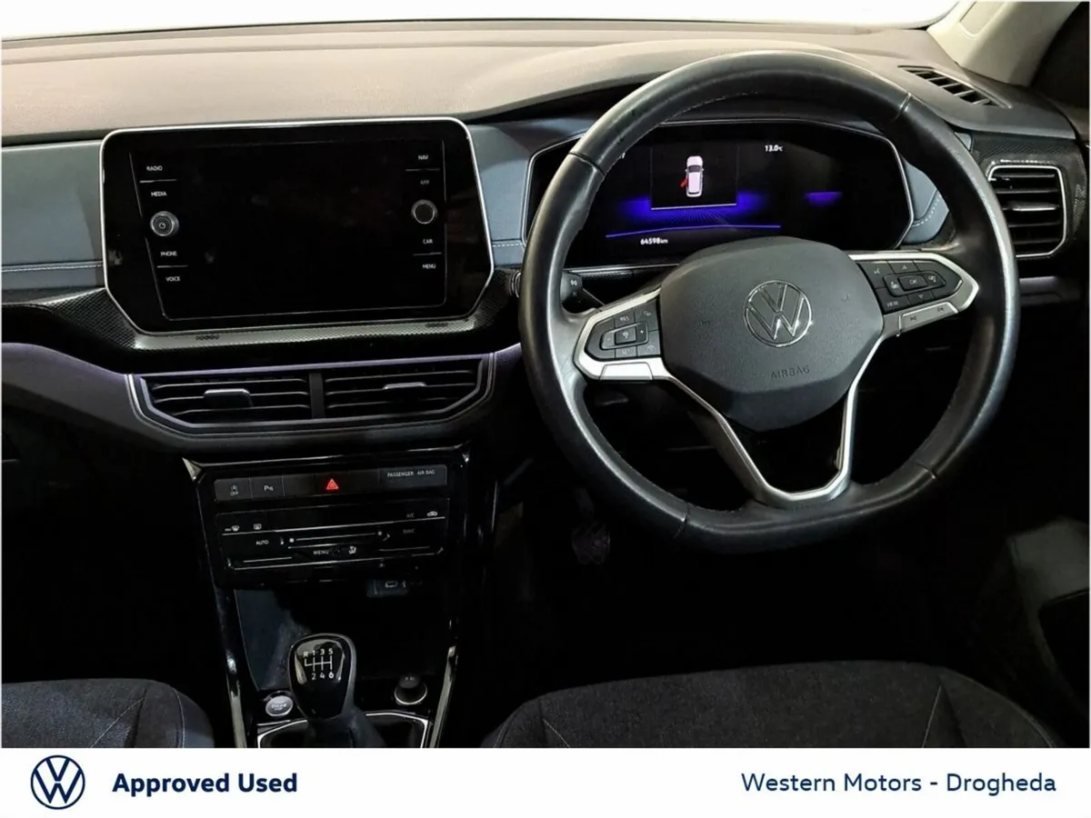 Volkswagen T-Cross Estate, Petrol, 2024, White