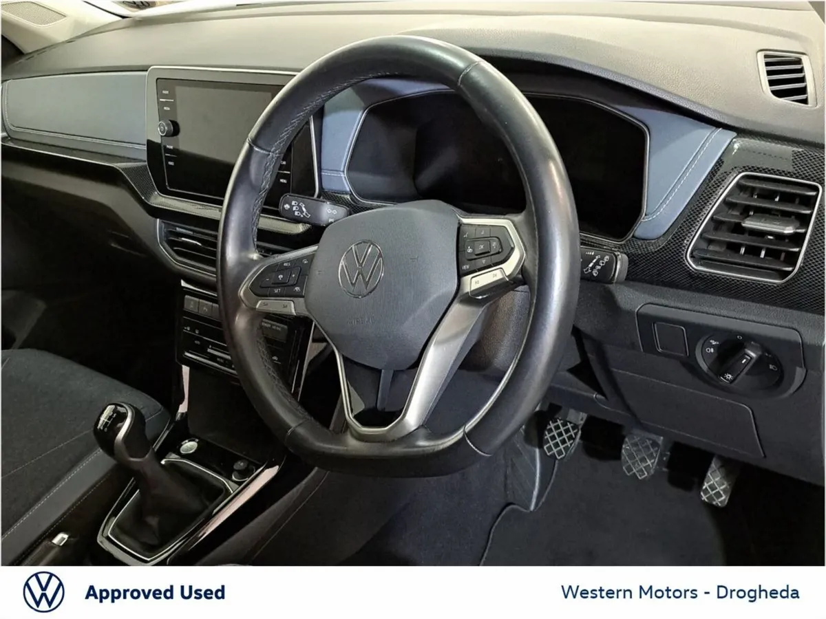 Volkswagen T-Cross Estate, Petrol, 2024, White