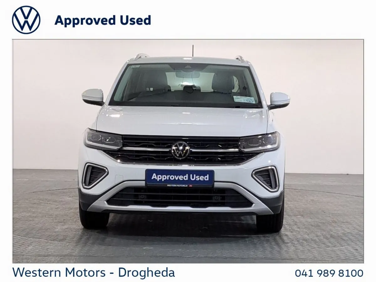 Volkswagen T-Cross Estate, Petrol, 2024, White