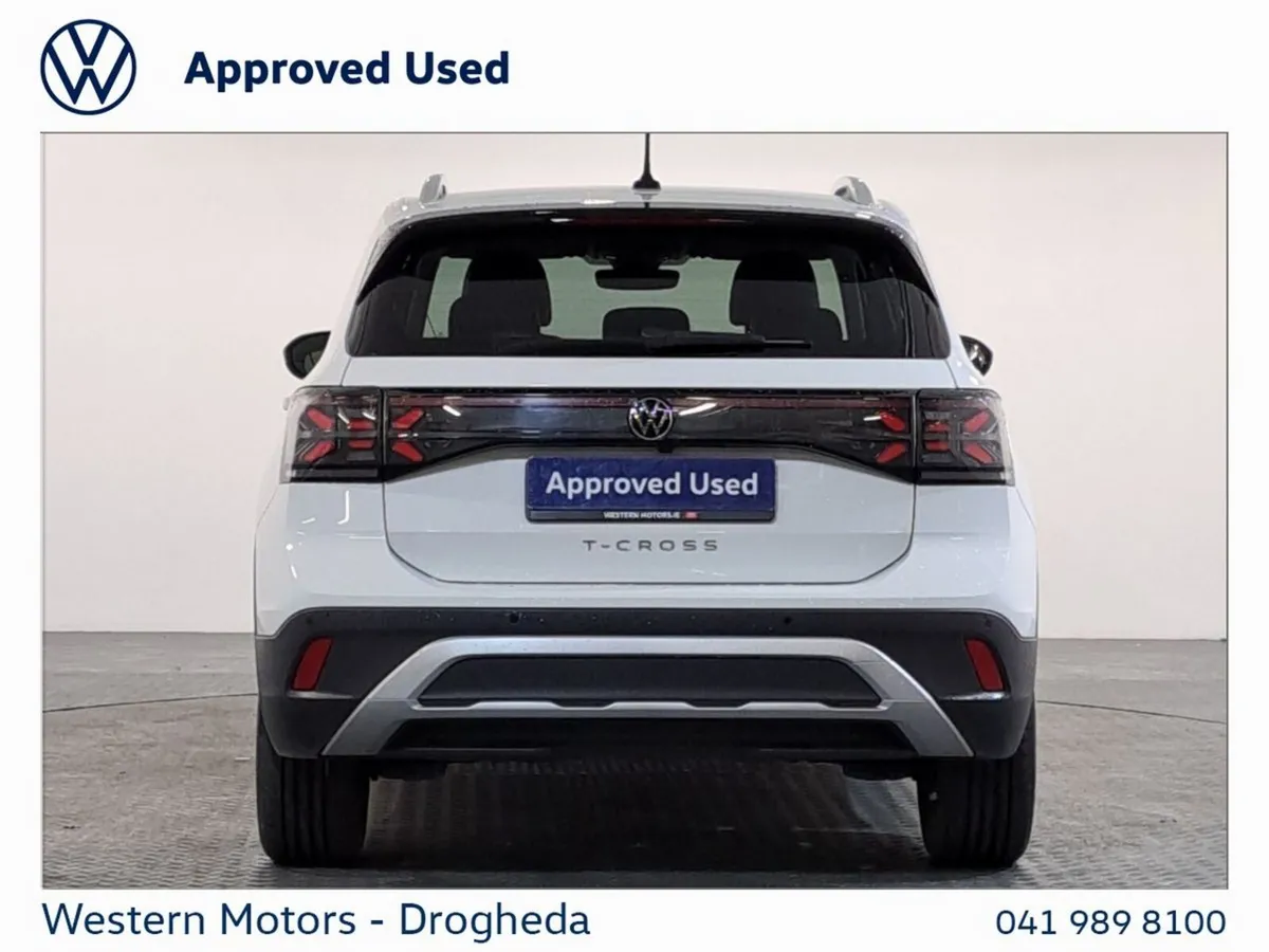 Volkswagen T-Cross Estate, Petrol, 2024, White