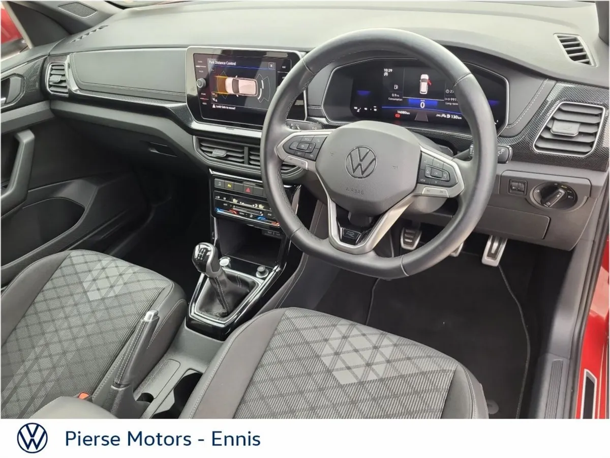 Volkswagen T-Cross Estate, Petrol, 2024, Red