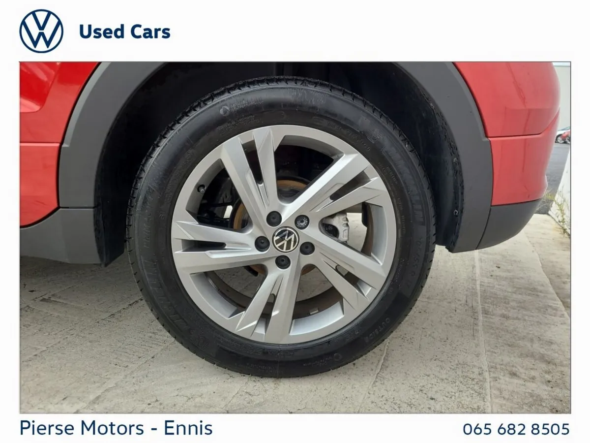 Volkswagen T-Cross Estate, Petrol, 2024, Red