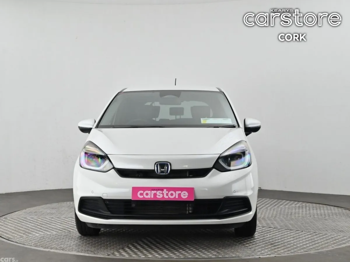Honda Fit Hatchback, Petrol Hybrid, 2023, White