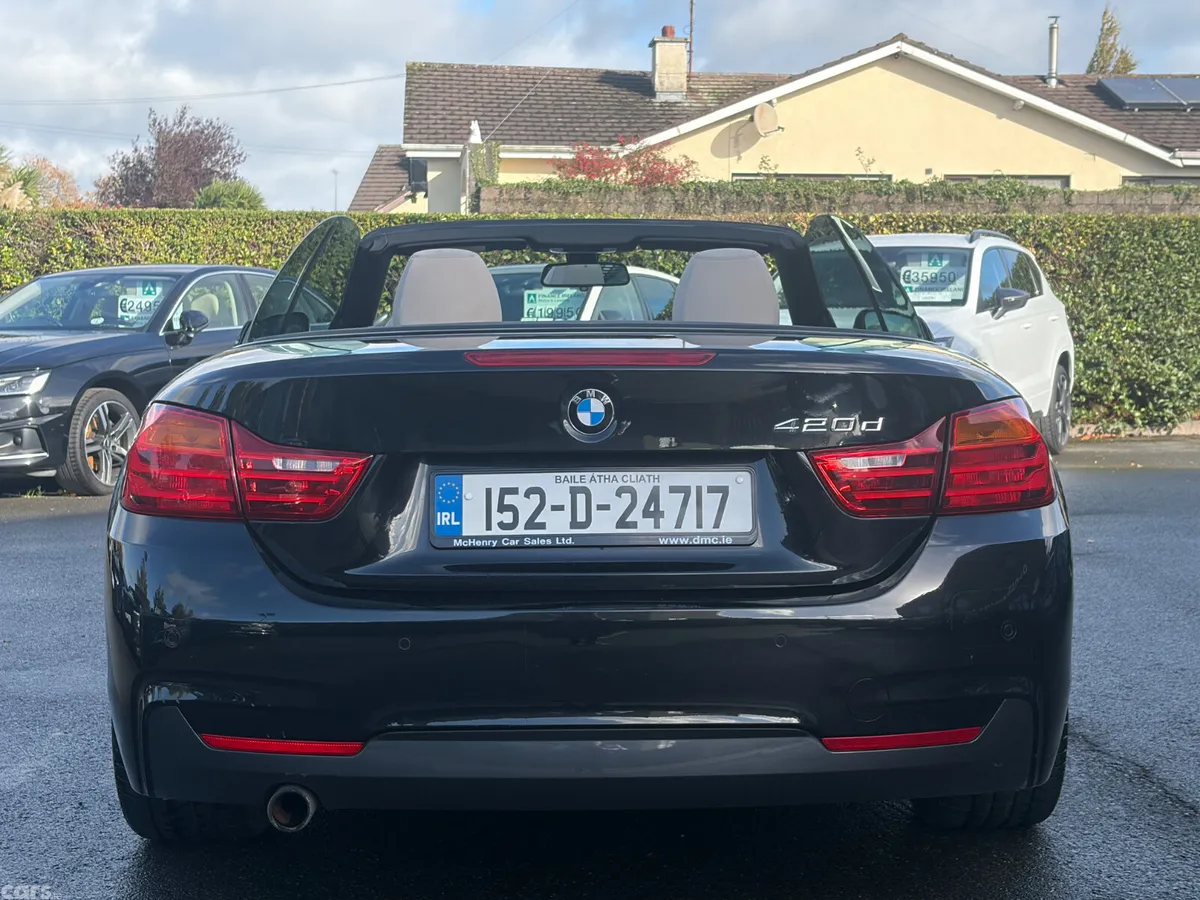 BMW 4-Series Convertible, Diesel, 2015, Black