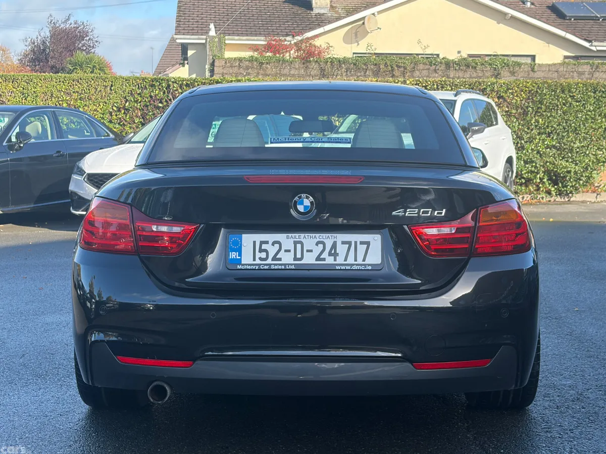 BMW 4-Series Convertible, Diesel, 2015, Black