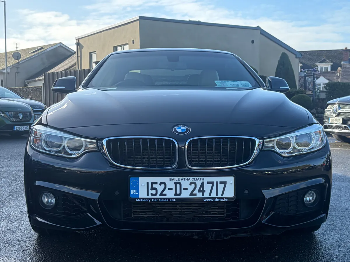 BMW 4-Series Convertible, Diesel, 2015, Black