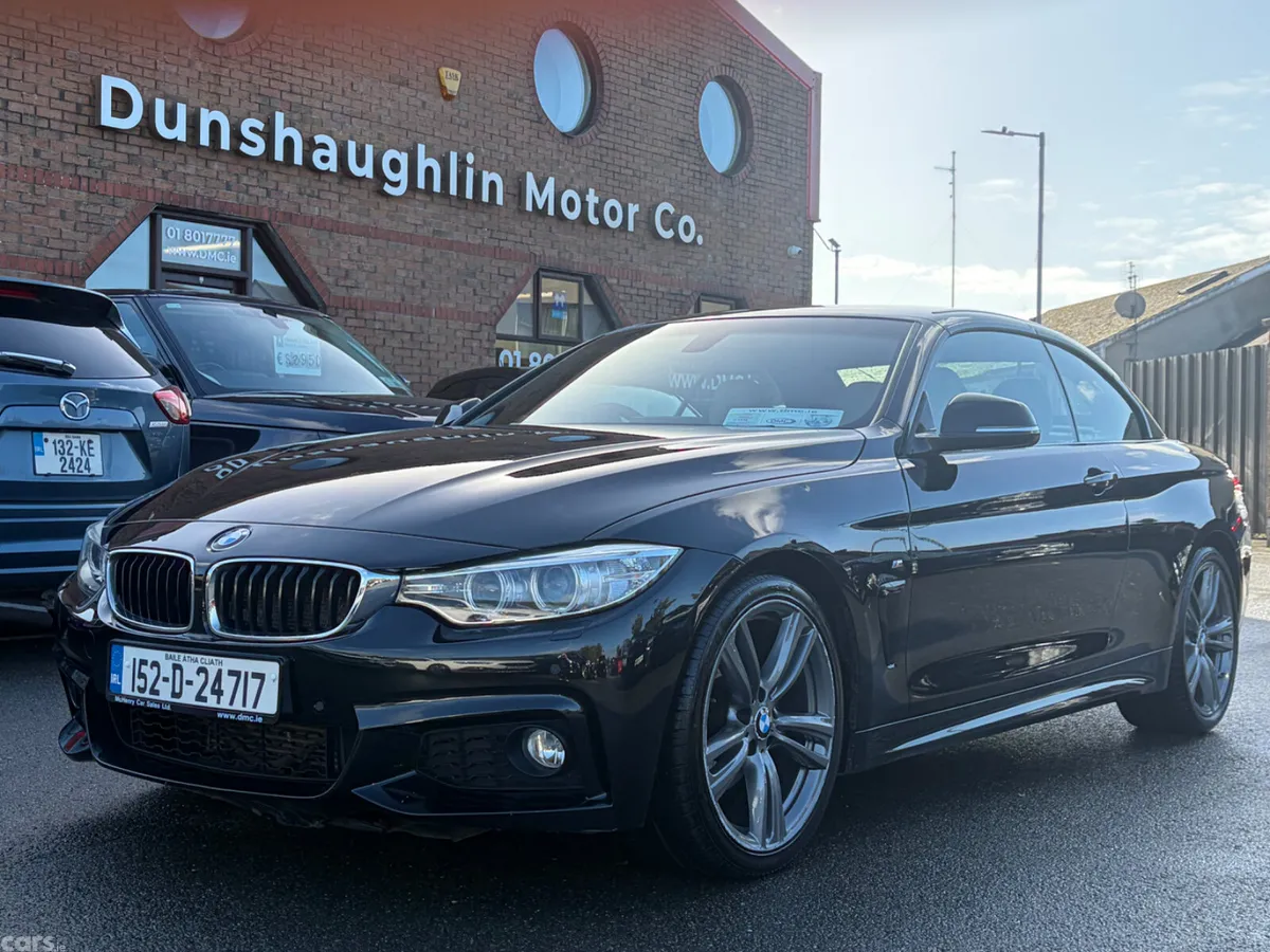 BMW 4-Series Convertible, Diesel, 2015, Black