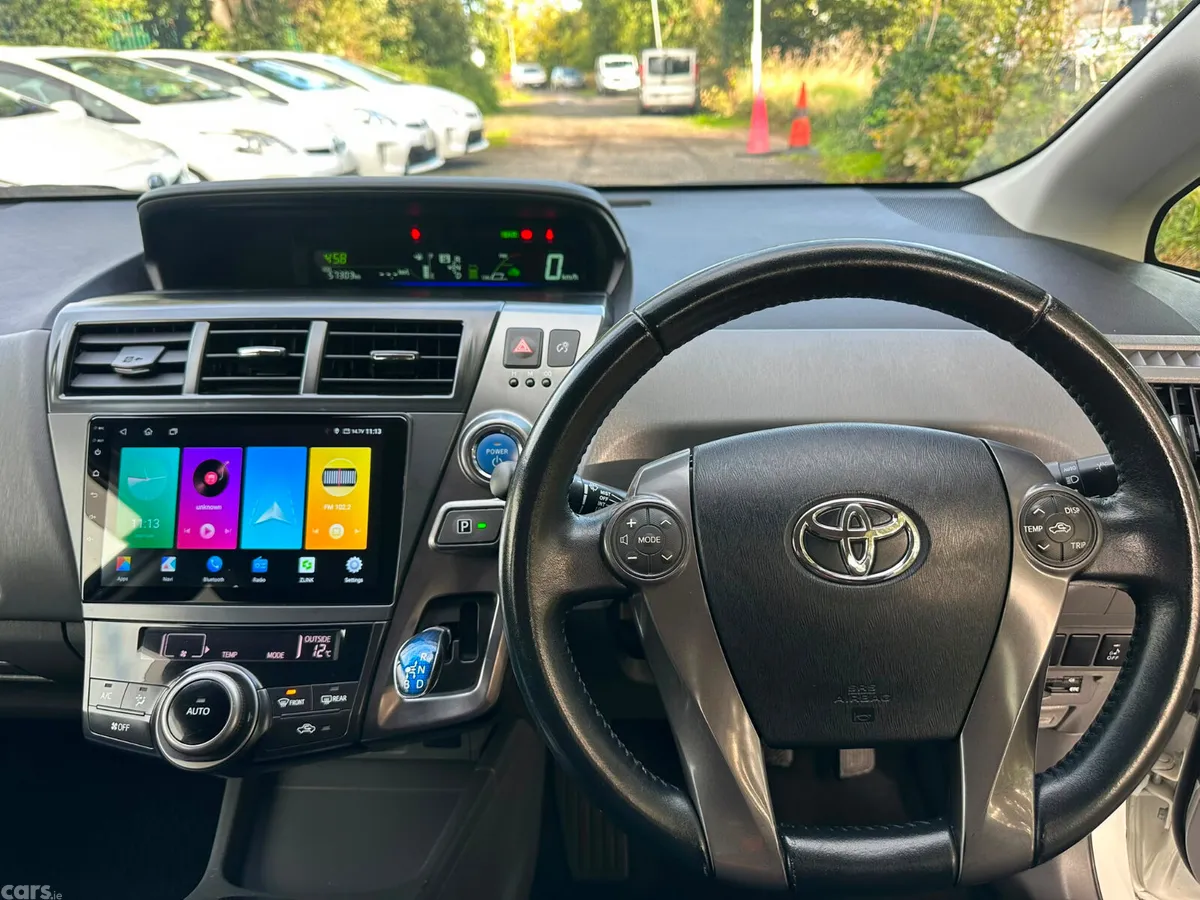 Toyota Prius Estate, Petrol Hybrid, 2015, White