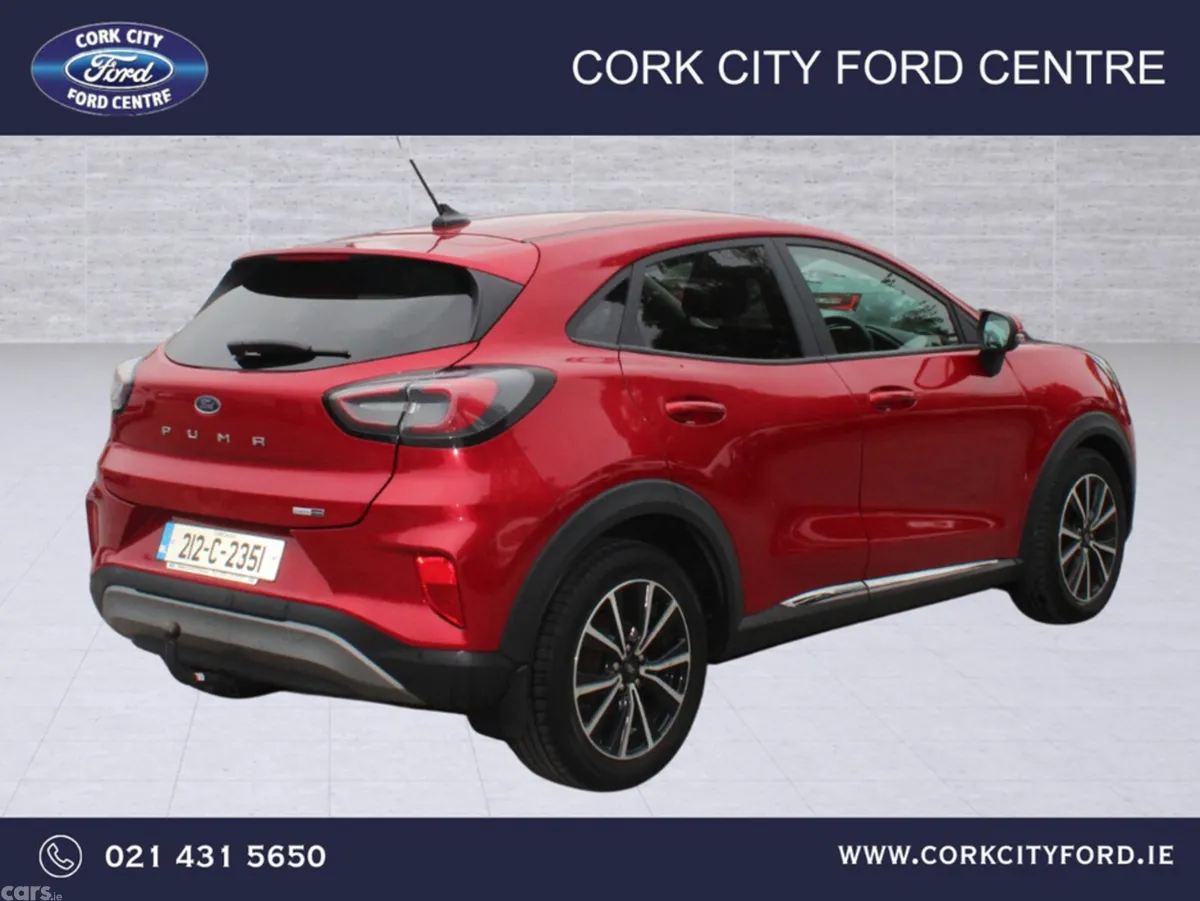 Ford Puma MPV, Petrol, 2021, Red