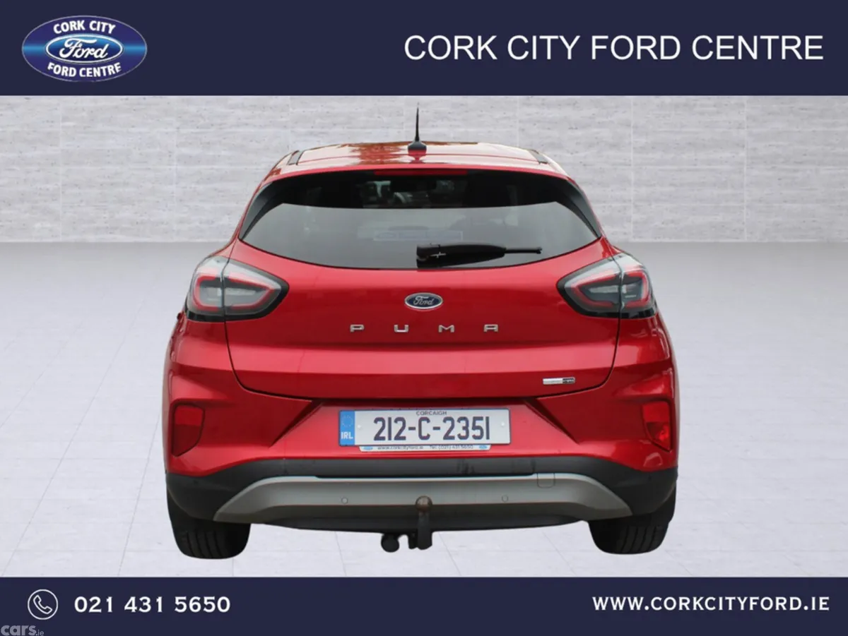 Ford Puma MPV, Petrol, 2021, Red