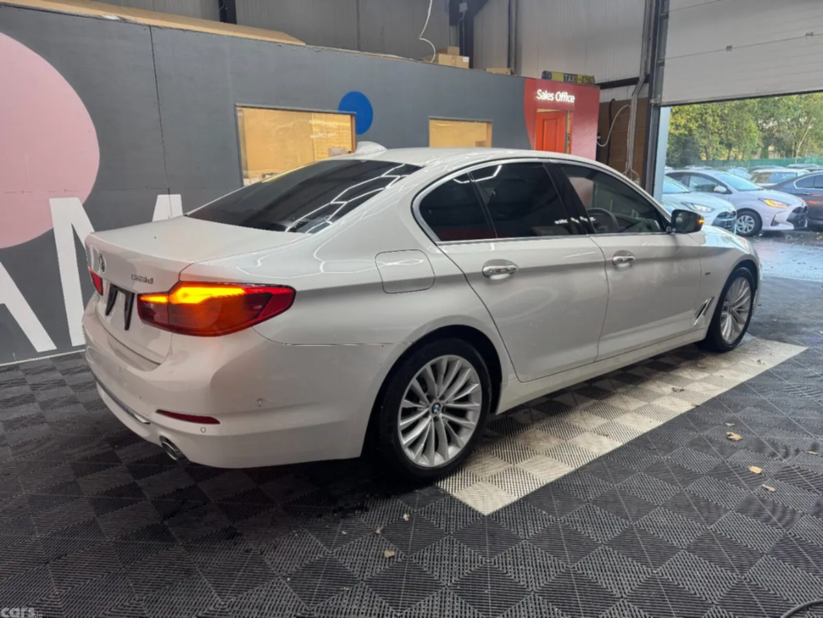 BMW 5-Series Saloon, Diesel, 2017, White