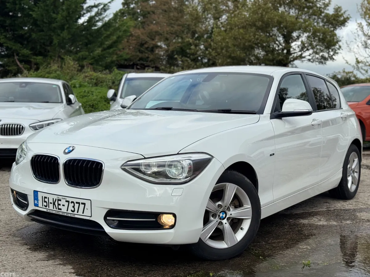 BMW 1-Series Hatchback, Petrol, 2015, White