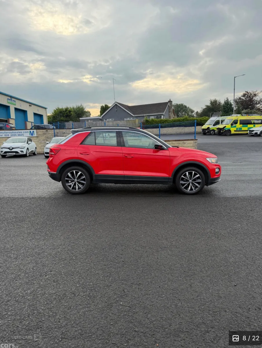 Volkswagen T-Roc SUV, Diesel, 2019, Red